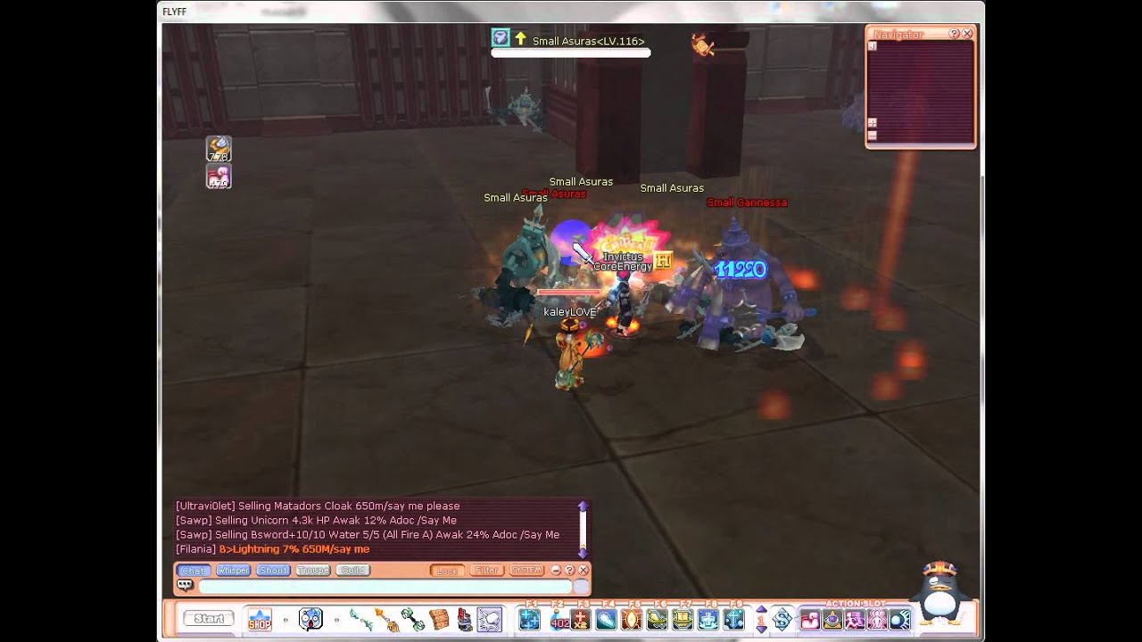 Flyff - Psykeeper and Mentalist skills