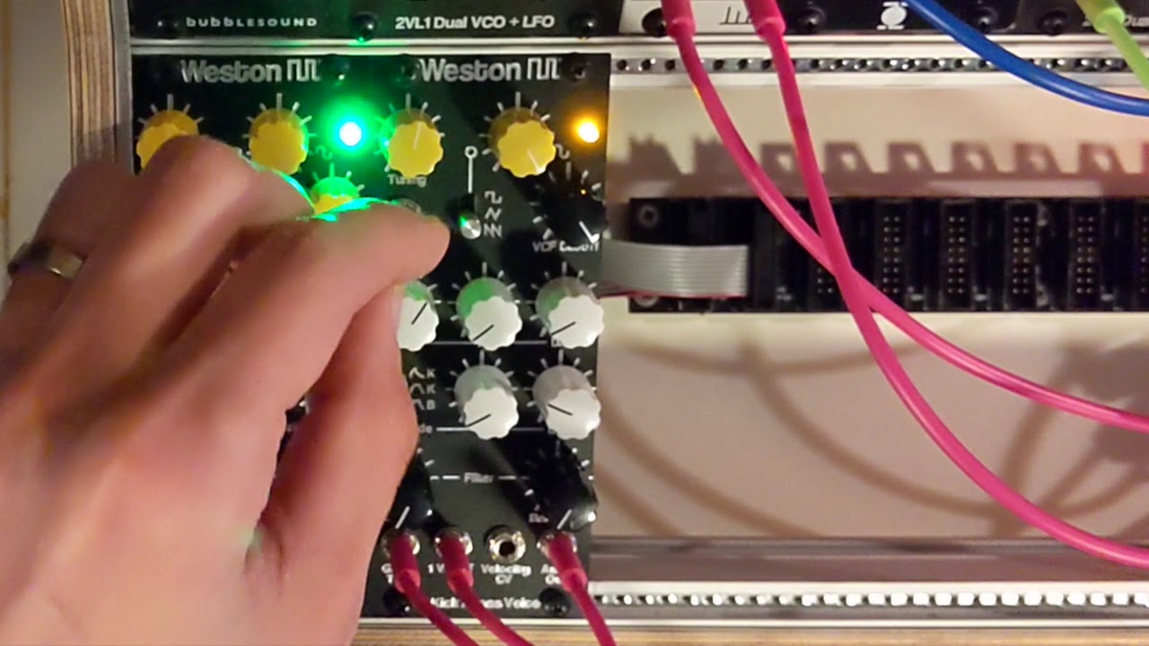 B1 Kick/Bass Voice Eurorack Demo - Weston Precision Audio