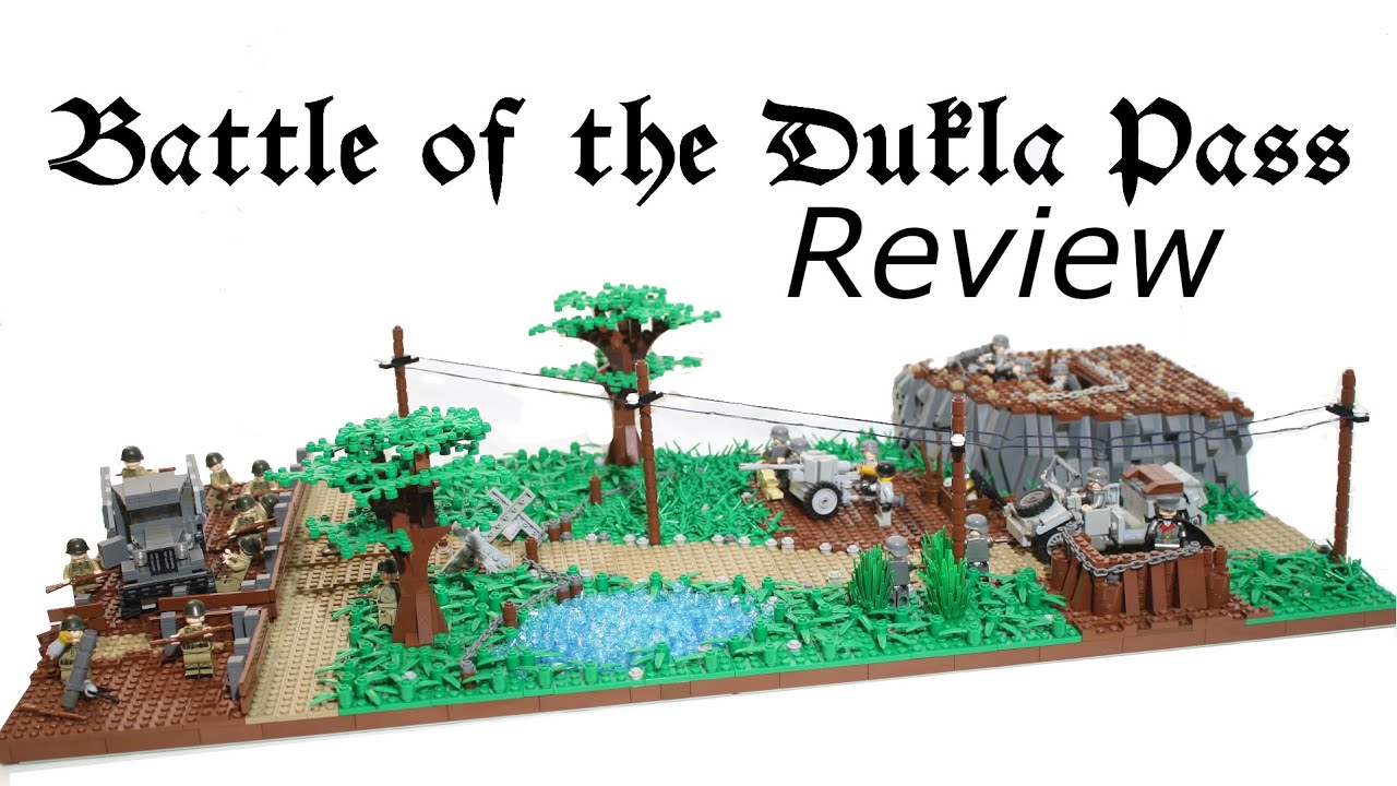 Lego WW2 MOC - Battle of the Dukla Pass Review [DE]