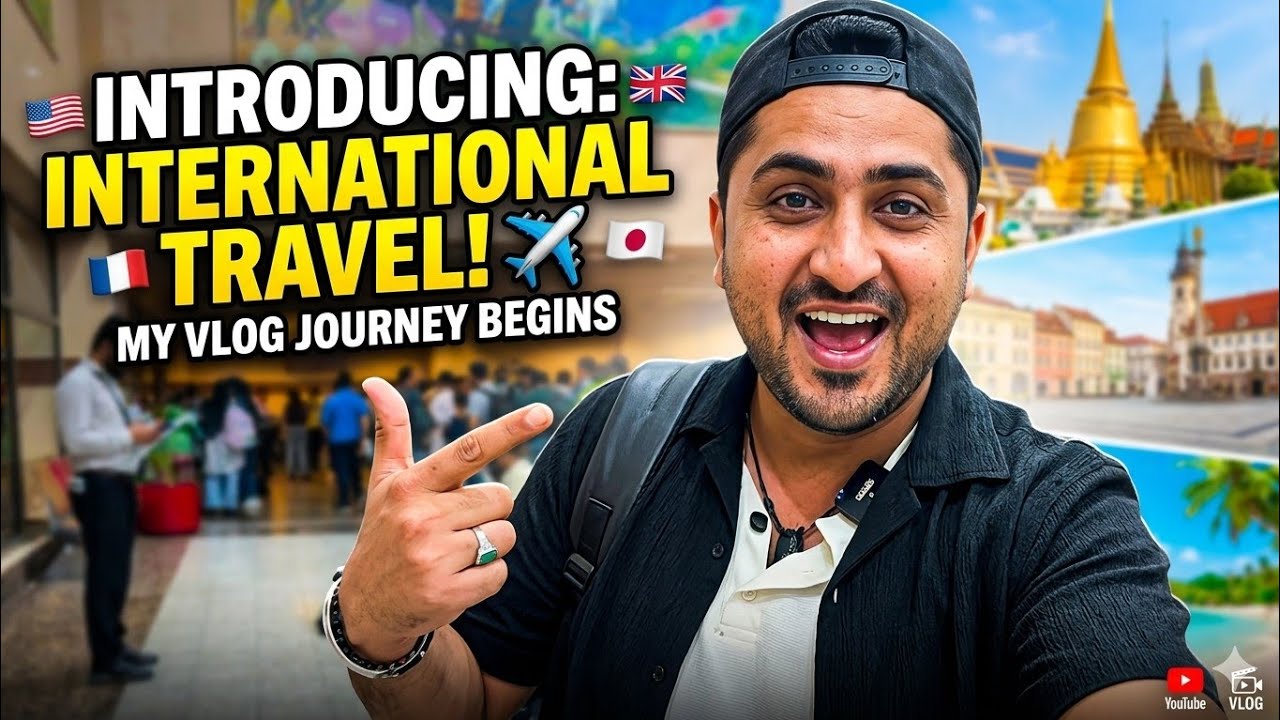 My introduction 😆 International traveler vlog🍿 Malaysia ✈️ ✈️ ✈️ ✈️ 🛫 kalampur 