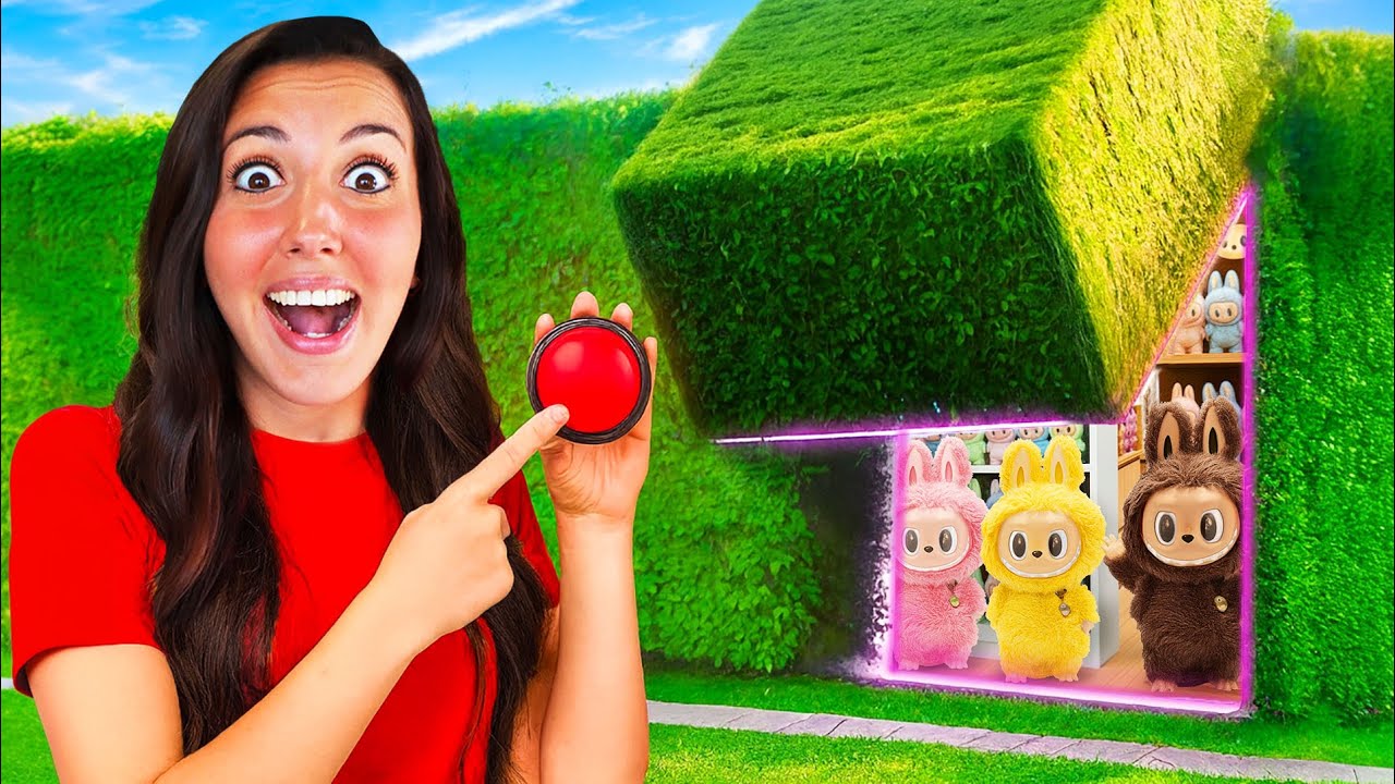HO COSTRUITO UN NEGOZIO DI LABUBU SEGRETO GIGANTE IN CASA NOSTRA! 🤫