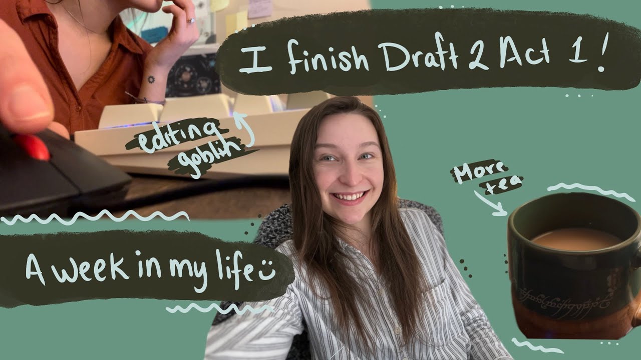 Can you actually polish a draft 2??? (A winter writing vlog)