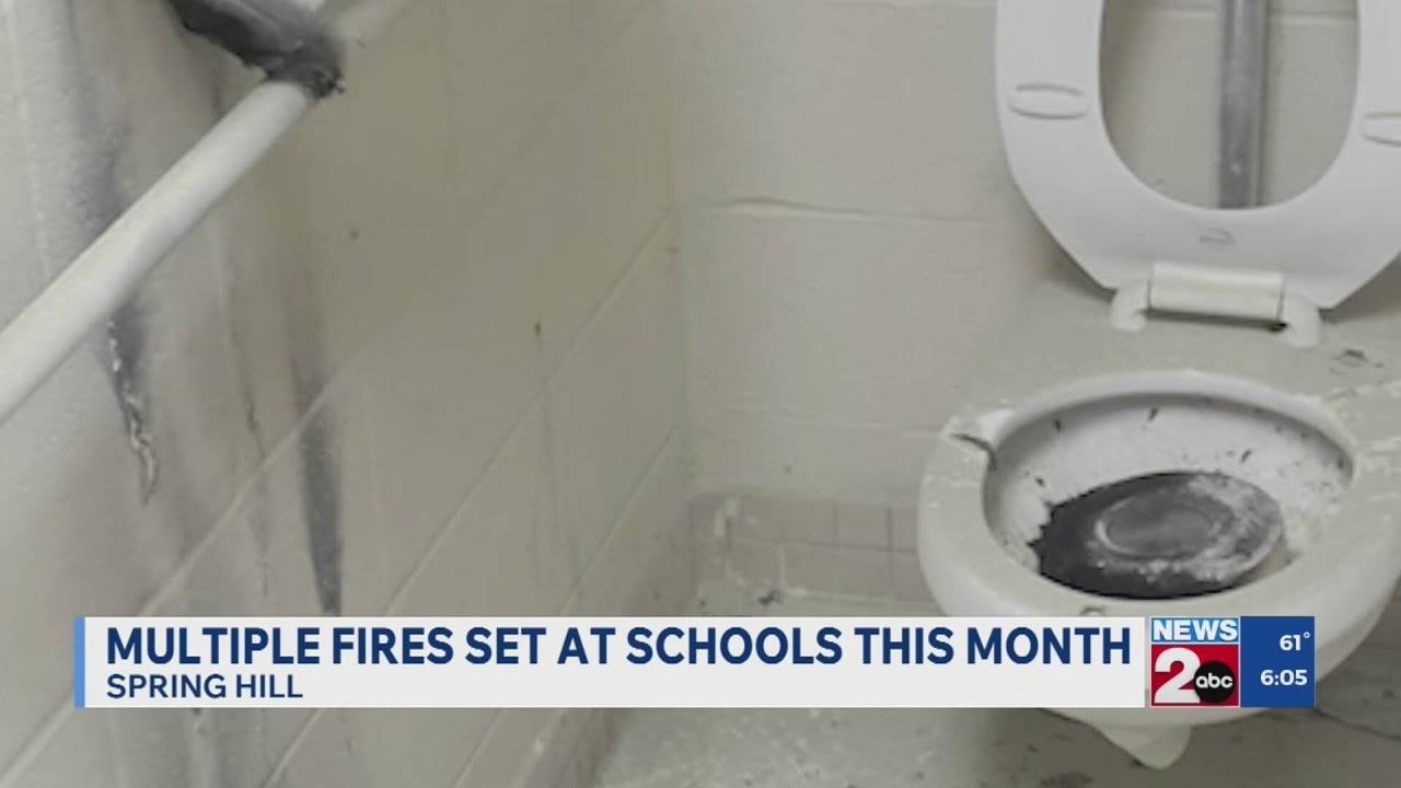 Multiple fires at schools this month