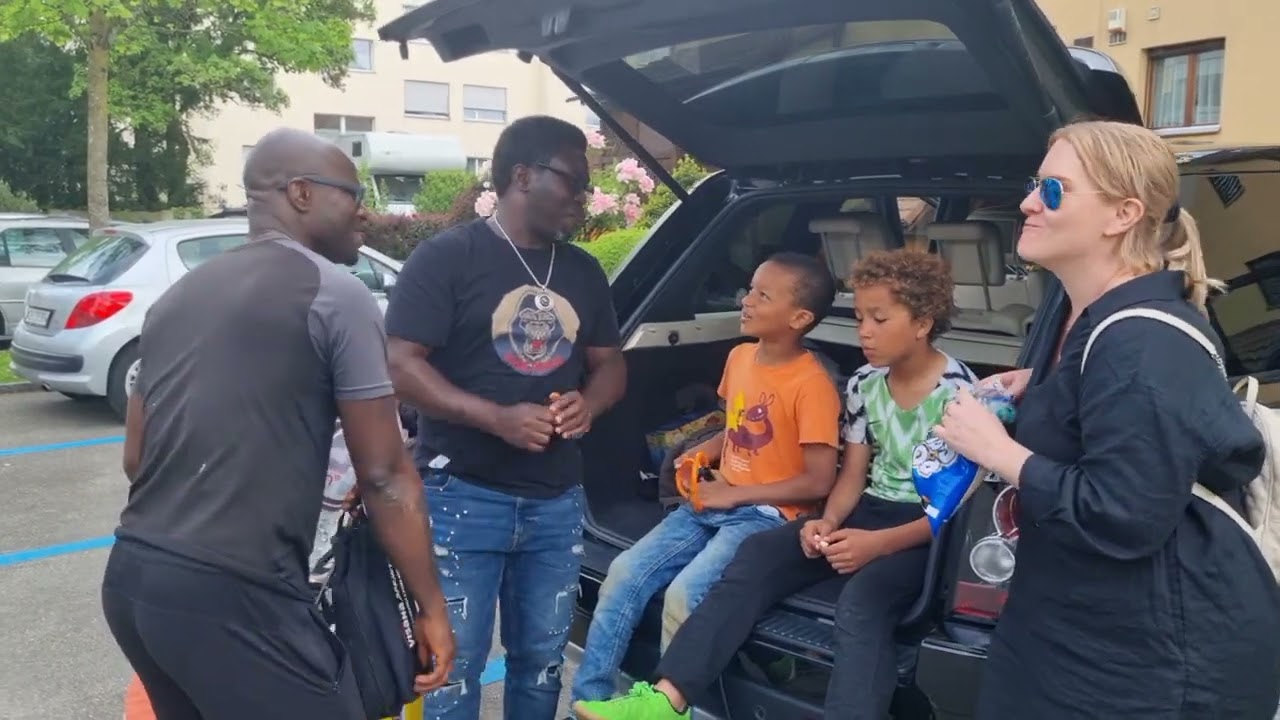 Swiss born children speaking igbo language