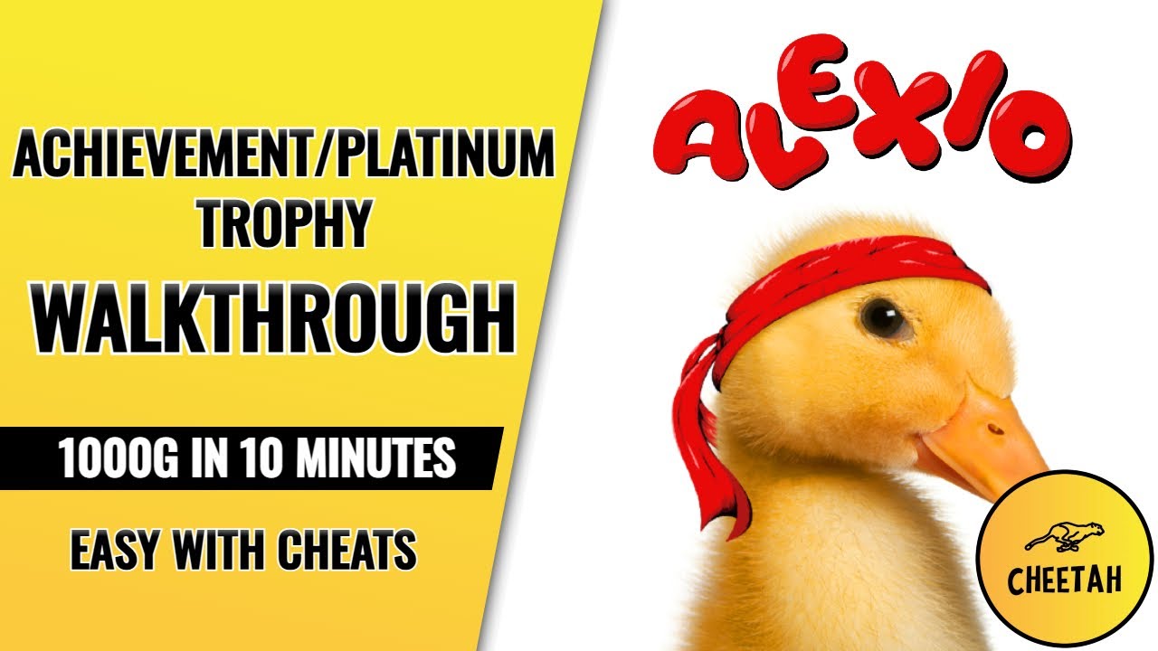 Alexio - Achievement / Platinum Trophy Walkthrough (1000G IN 10 MINUTES + CHEAT CODE)