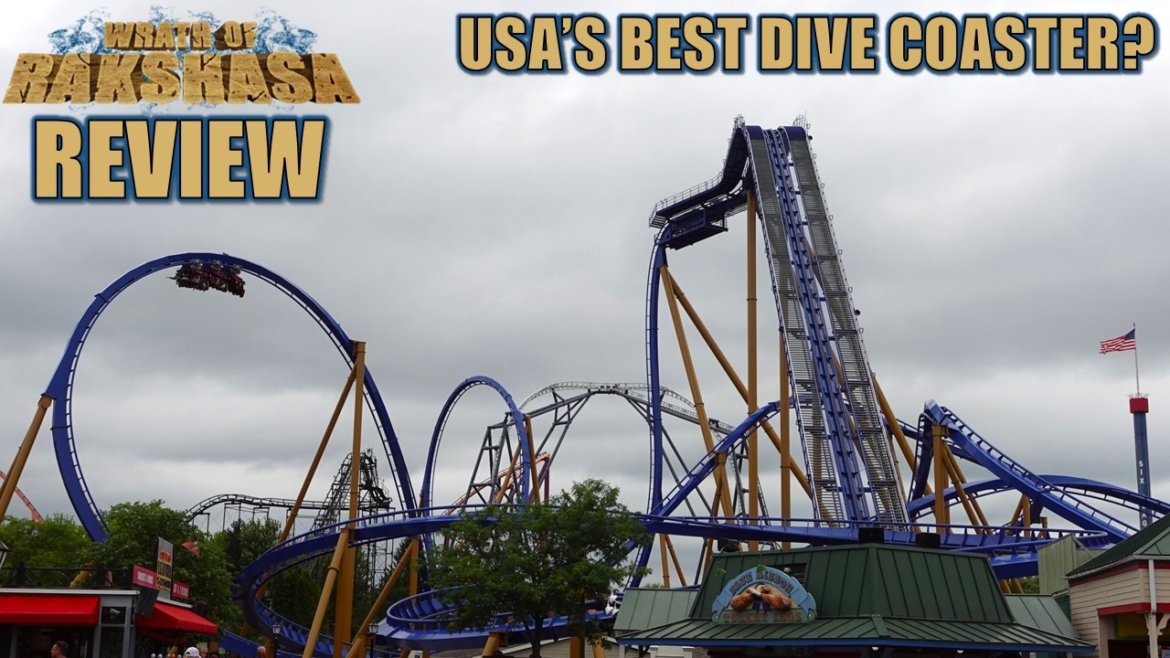Обзор Wrath of Rakshasa, новинка 2025 года в Six Flags Great America | Лучшие горки для дайвинга ...