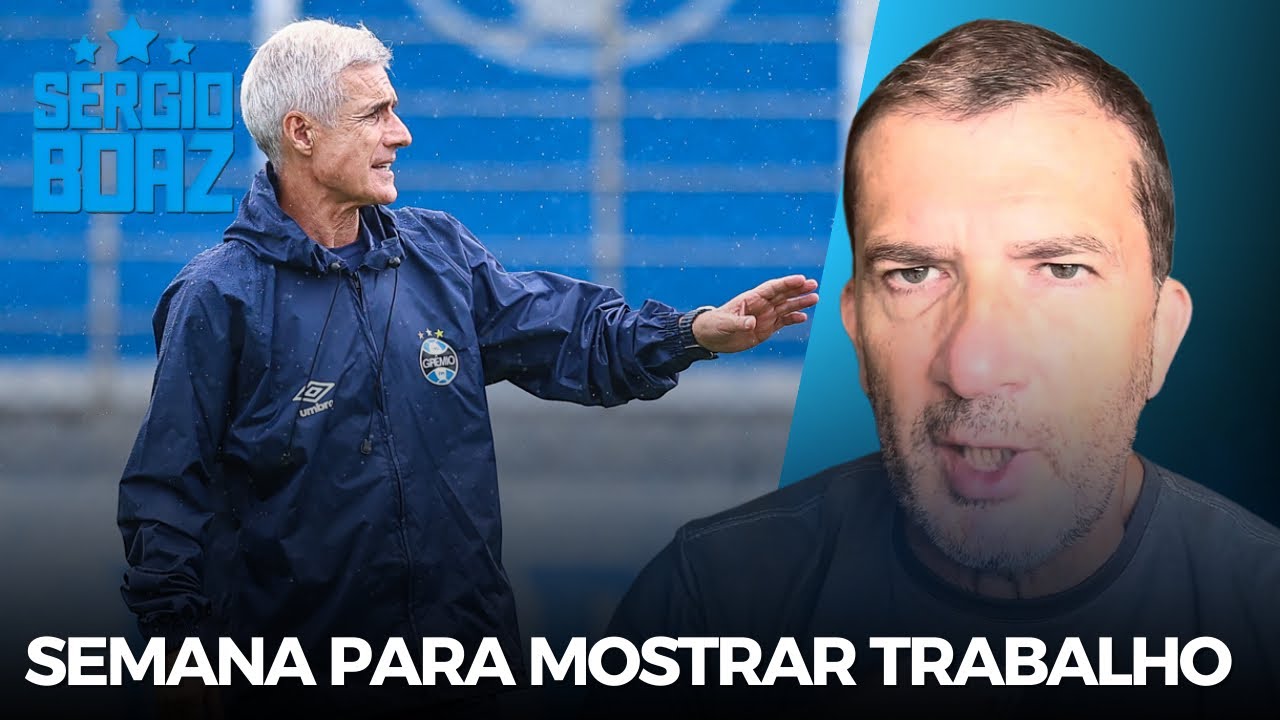 Trabalho de Luís Castro tem semana de provações | Argentinos elogiados | #gremio 