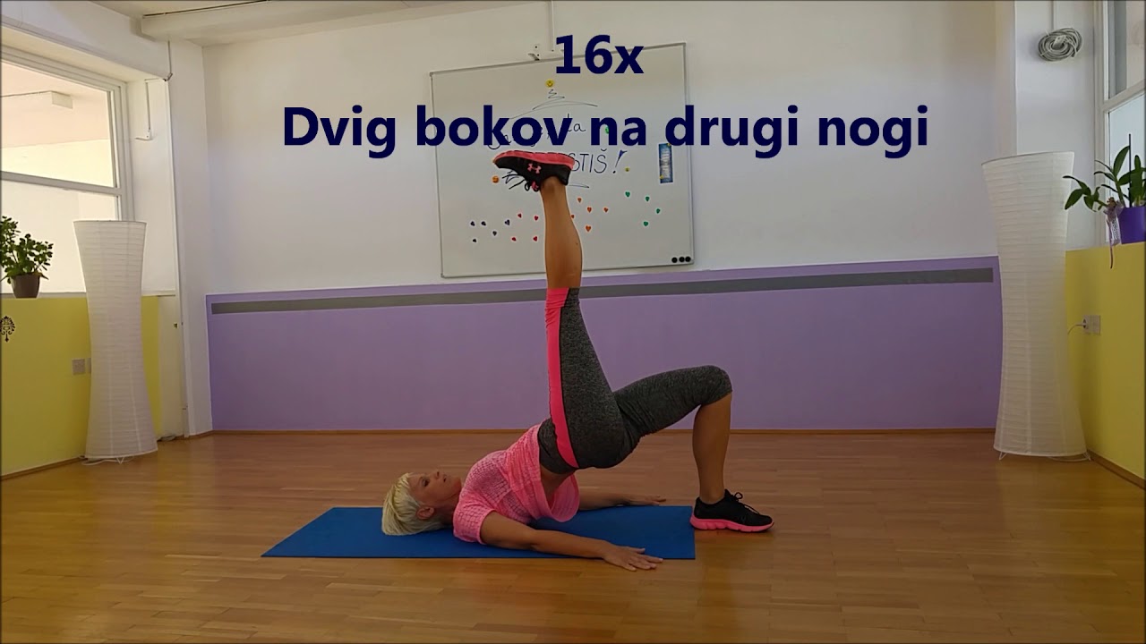 SAMO 8 minut za čvrste Trebuh-Noge-Zadnjico - FitBody z Manuelo Pendl