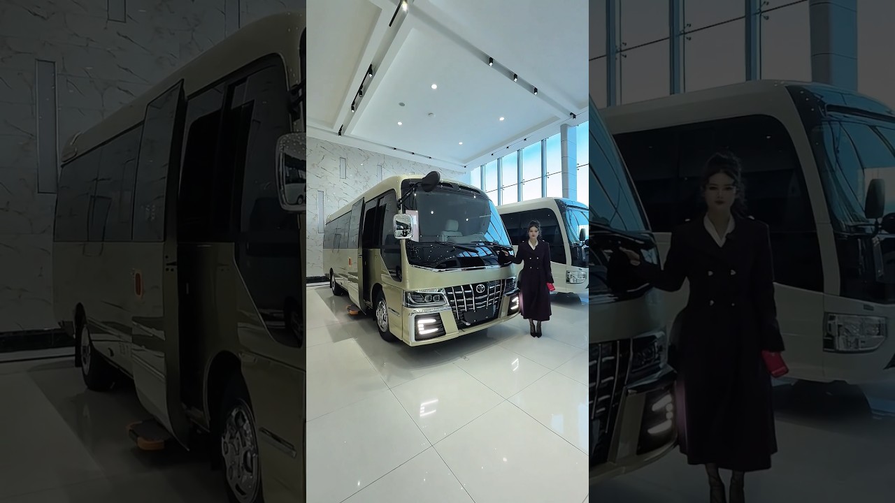 2026 Edition Toyota Coaster Inside Review 🔥 
