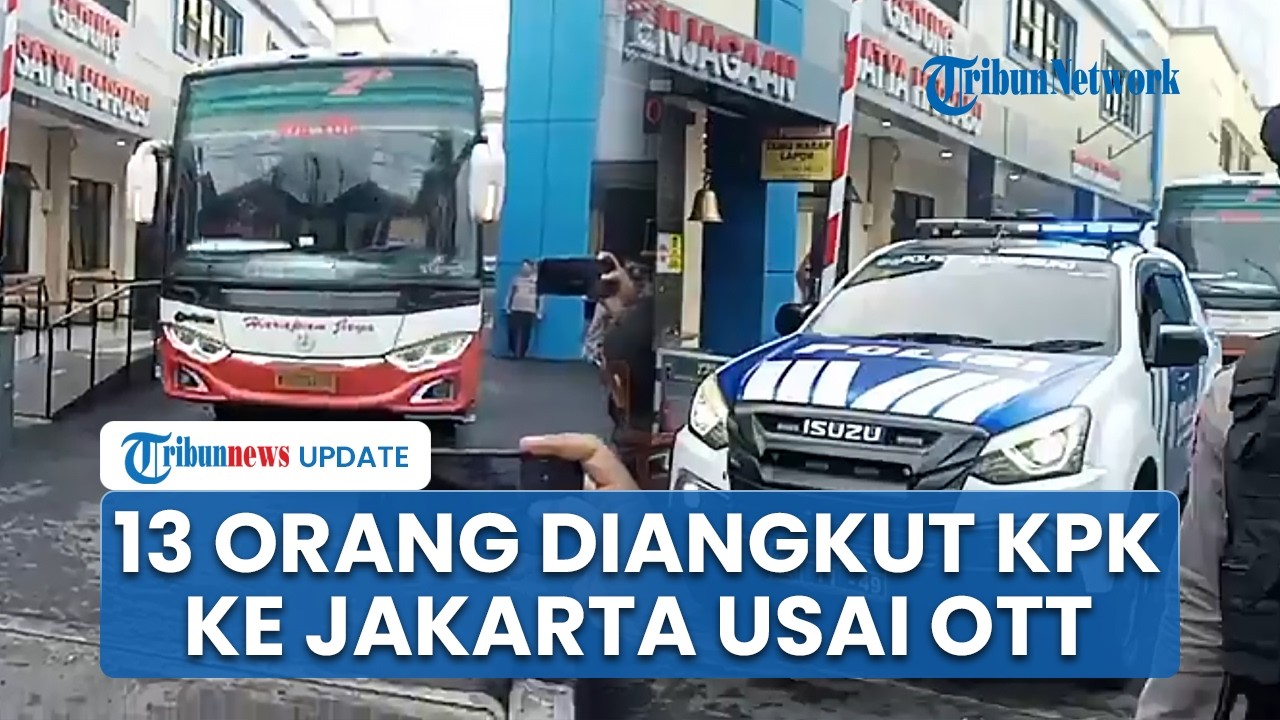 13 Pejabat di Tulungagung Diangkut ke Jakarta oleh KPK usai Terjaring OTT, Termasuk Bupati Gatut