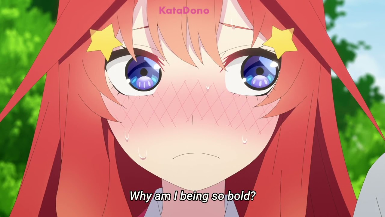 Itsuki Being Forward And Yotsuba's Secret - The Quintessential Quintuplets