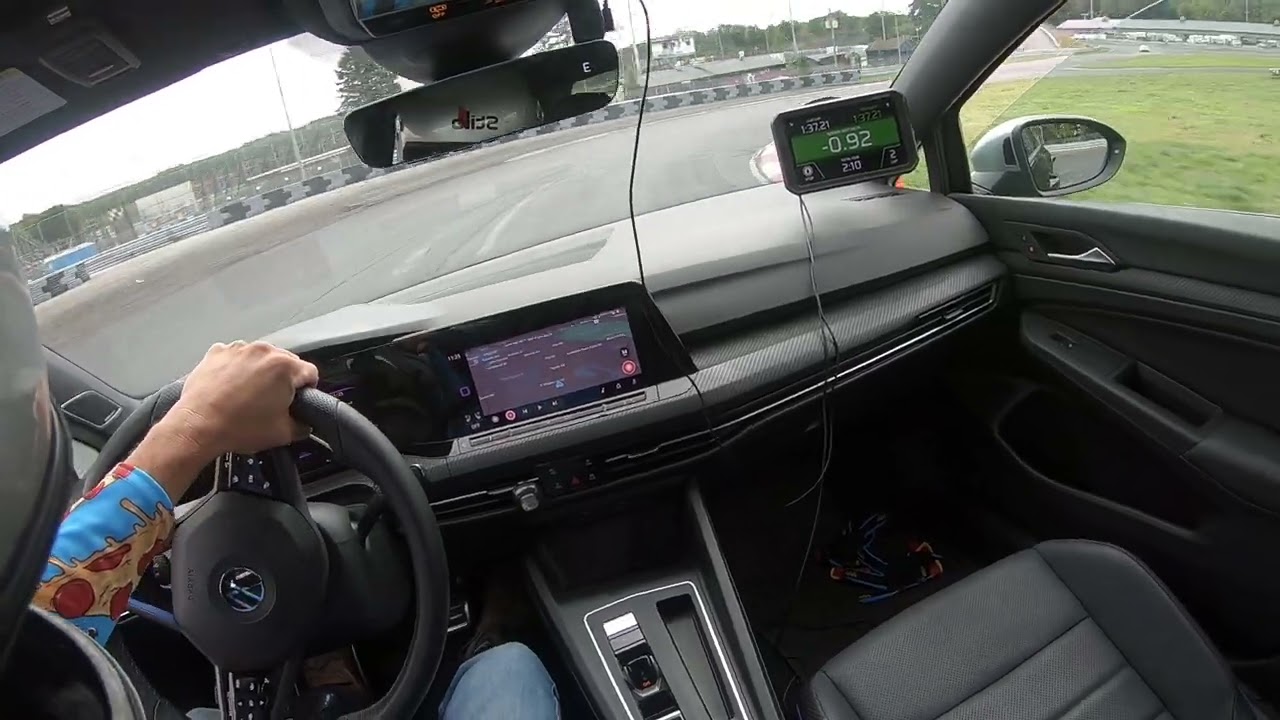 Track day in the wet with my mk8 Golf R