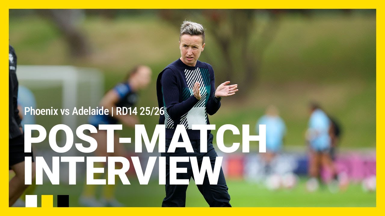 Bev Priestman | POST-MATCH INTERVIEW | Wellington vs Adelaide RD14 25/26