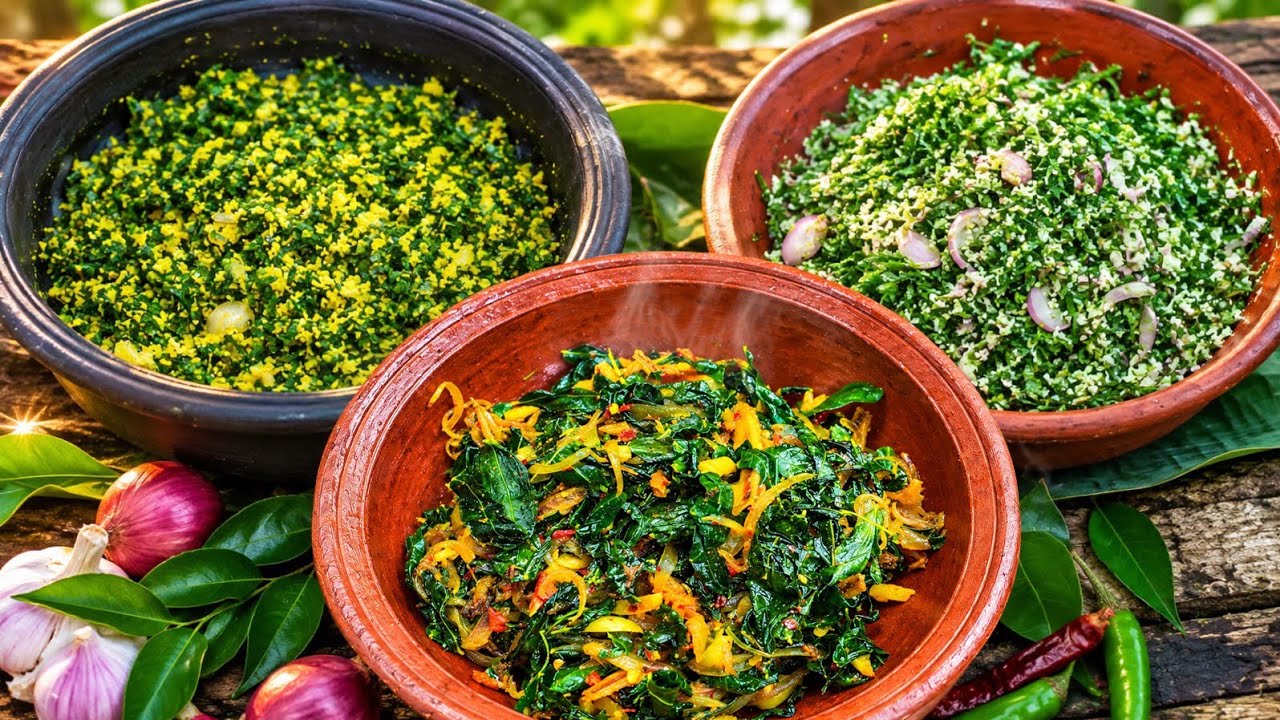 කෑම මේසයේ කතුරුමුරුංගා රස තුනක් | ගමේ රසත්, සොබාදහමේ ගුණත් එක්ක රසවත් කෑම වේලක්! 🍚🌿
