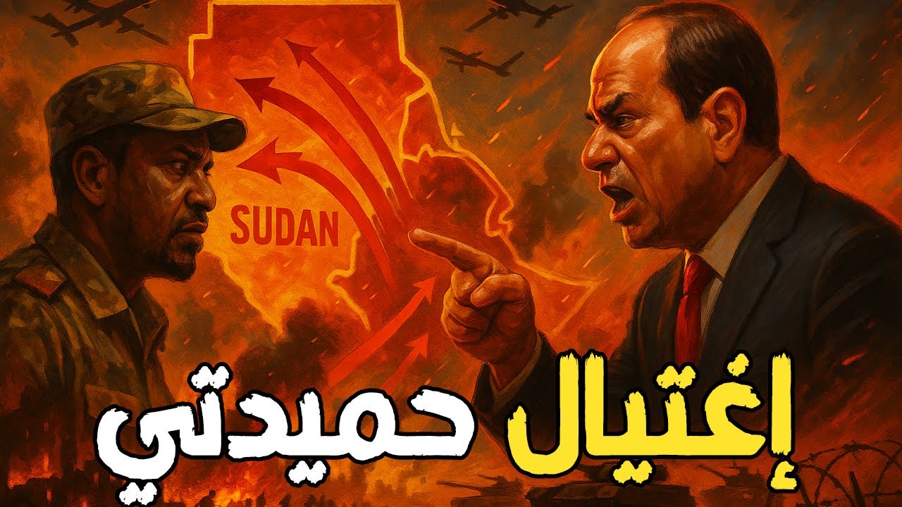 السيسي يقصف حميدتي… هروب الدعم السريع بعد قرار الزحف للحدود المصرية