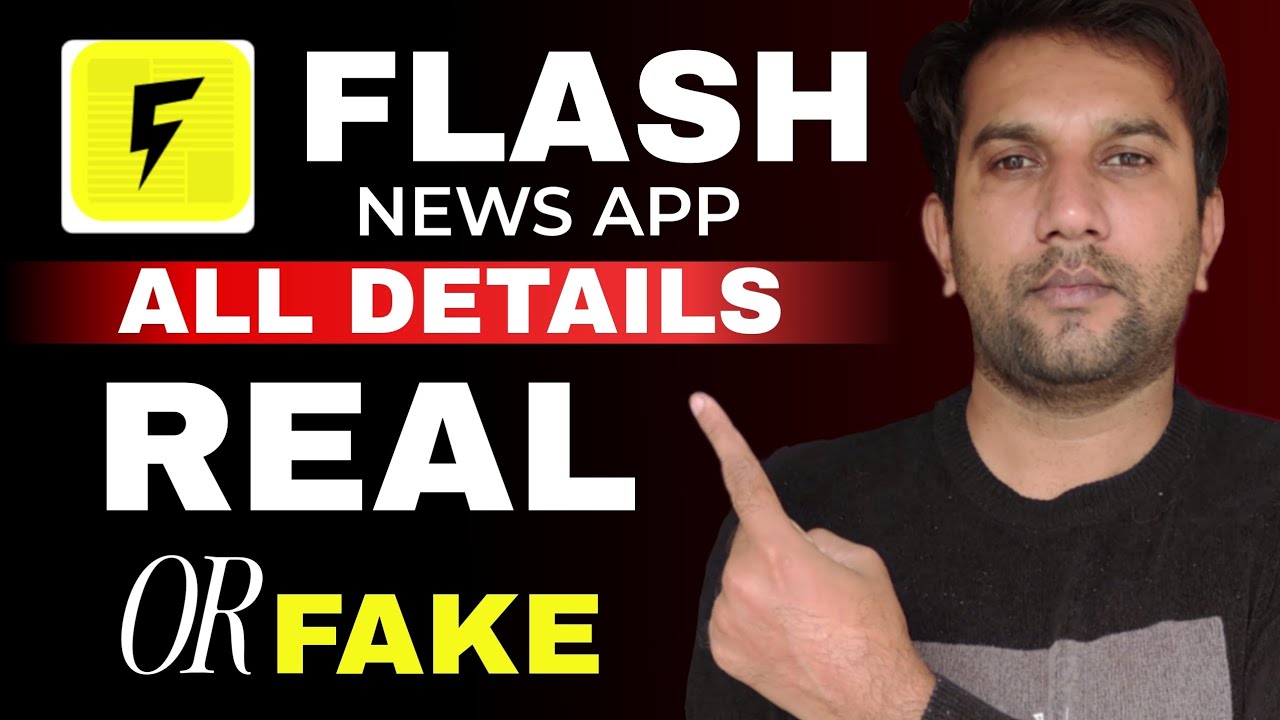 Flash news app all details | Flash news app real or fake 