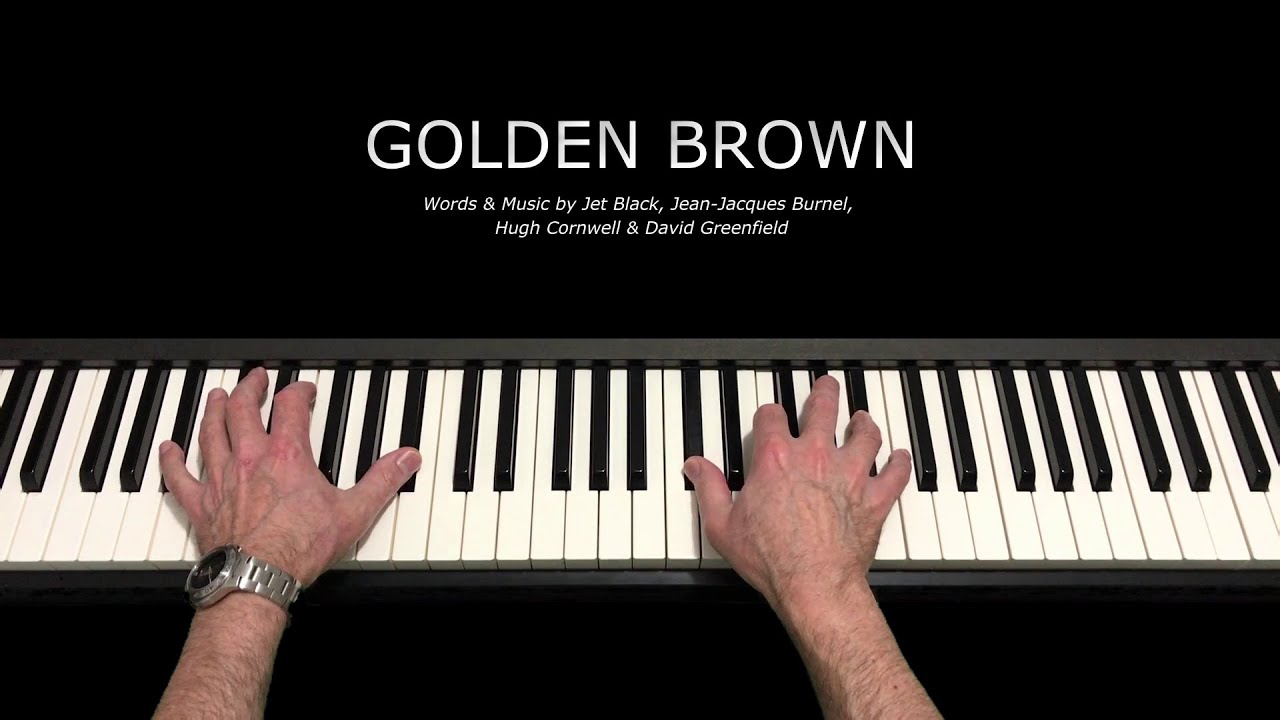 Golden Brown (The Stranglers) - Piano Cover - Sheet Music Available