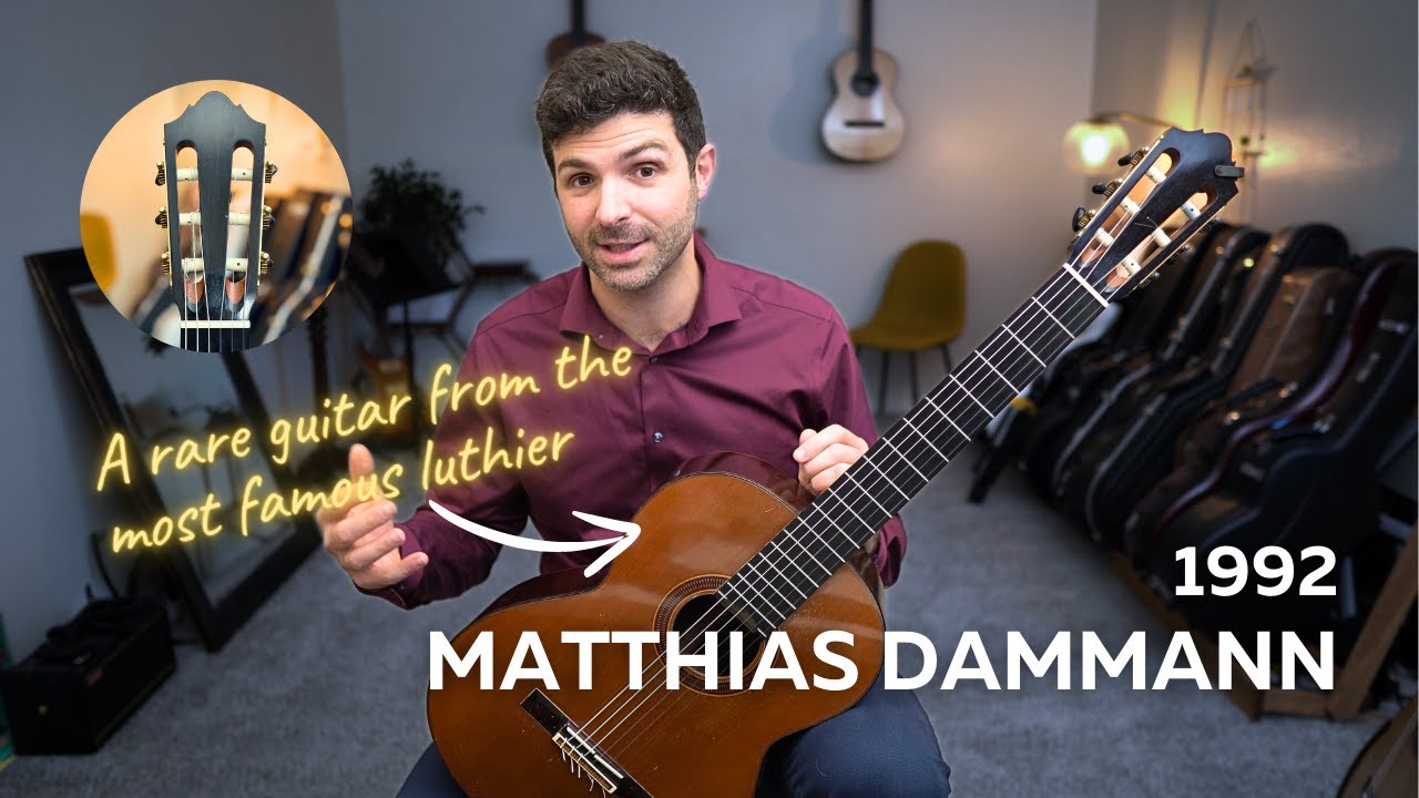 Matthias Dammann 1992 Classical Guitar Review and Demo | GuitarCollection.com