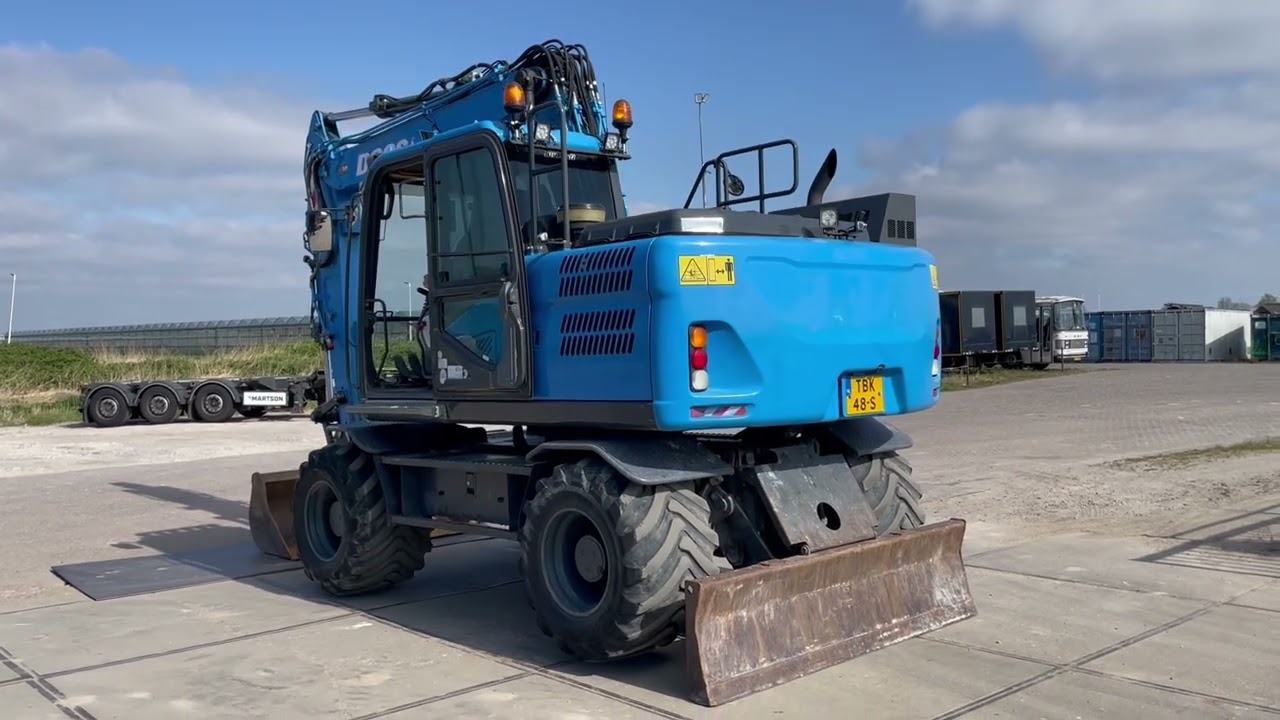 For sale Doosan DX 140w-5 2017 11.000 hours at Koot handelsonderneming bv