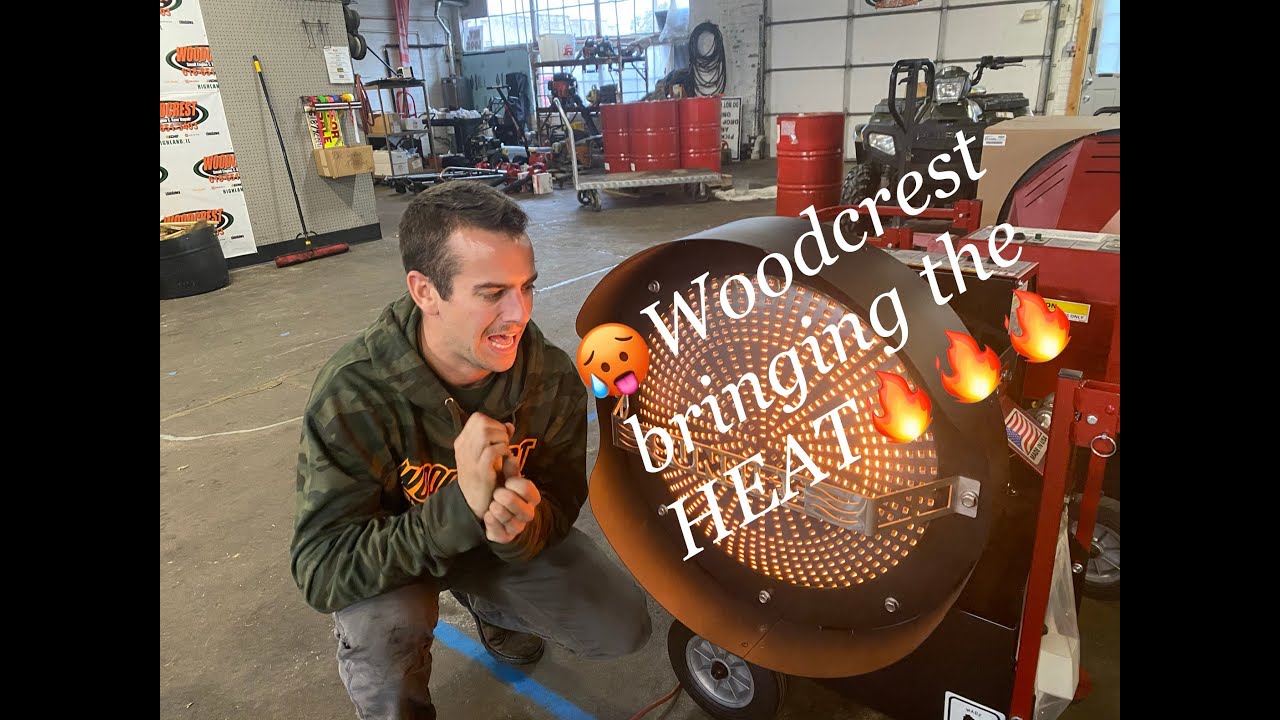 Woodcrest BRINGING the HEAT w/ SunFire Radiant Heaters!!!  Full Review and Restaurant Demonstration.