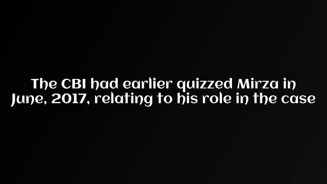 Narada scam: Ex-IPS officer Mirza is CBI&rsquo;s first arrest  The CBI had earlier quizzed Mirza in June,