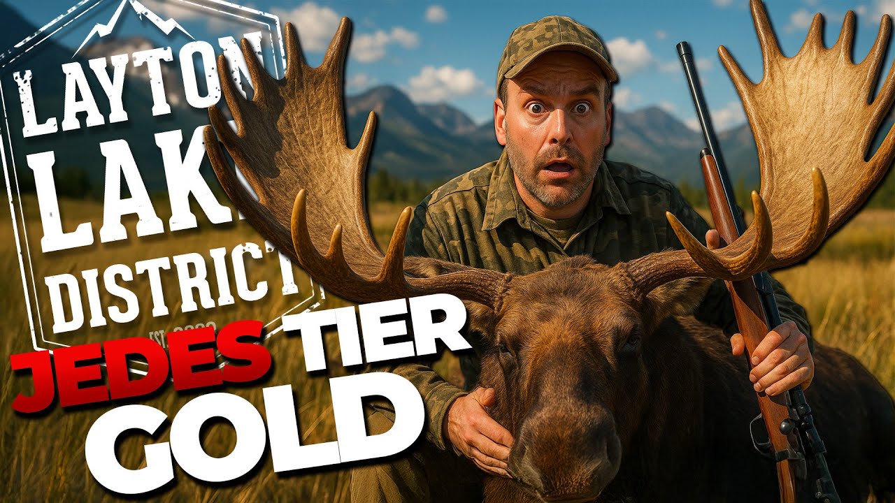 I shot every animal on Layton Lake in gold - and THIS happened... 😳