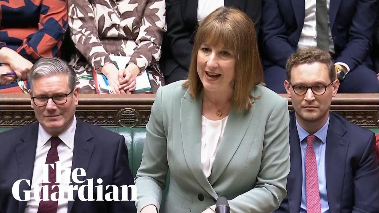 Chancellor Rachel Reeves takes questions in parliament – watch live