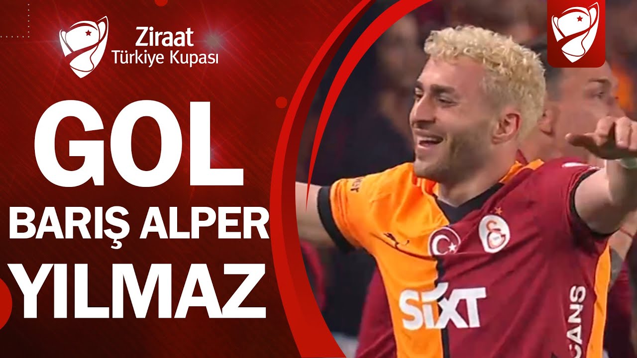 GOL Barış Alper Yılmaz | Trabzonspor 0-1 Galatasaray | Ziraat T&uuml;rkiye Kupası Final Ma&ccedil;ı