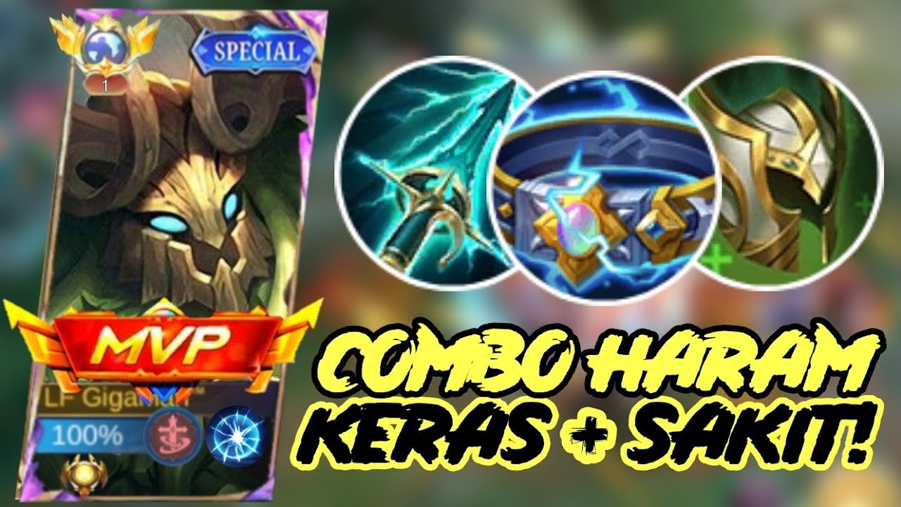 NEW COMBO BUILD BATU KARANG‼️KERAS PARAH DAMAGE SAKIT‼️BELERICK BEST BUILD NEW SEASON 33