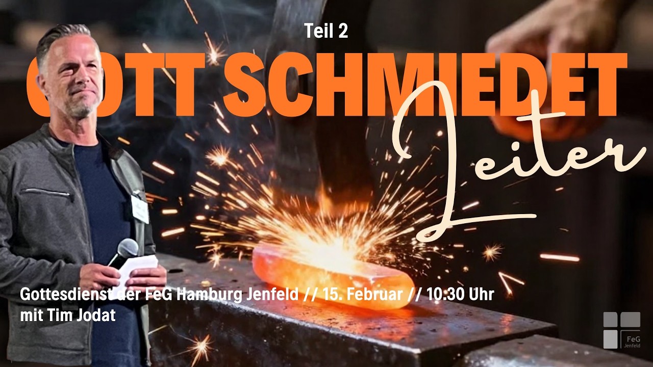 Gott schmiedet Leiter (Teil 2) – Das berufene Leben | Livestream Gottesdienst FeG Hamburg-Jenfeld
