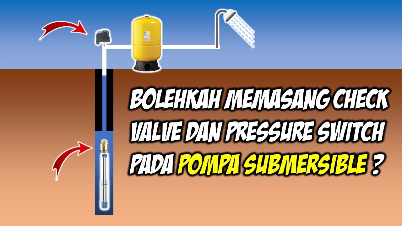 Pompa sibel dibikin otomatis pakai pressure switch. Amankah?