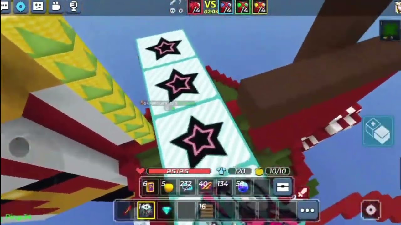 I played Blockman Go one day. #blockmango #thefatrat #bedwars #views #KURO_1234
