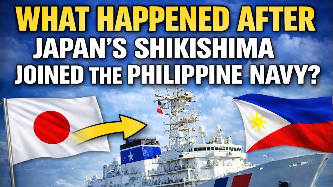 What Happened After Japan’s Shikishima Joined the Philippine Navy?