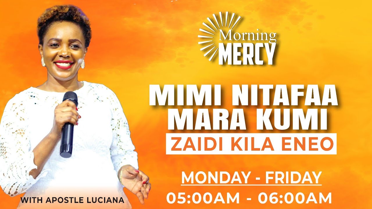 🔴LIVE: MIMI NITAFAA MARA KUMI ZAIDI KILA  ENEO || 26 FEB. 2026|| DANIELI 1:20 || #WithApostleLuciana