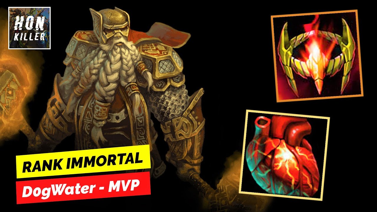 HoN Blacksmith HYPERCROWN with BEHEMOTH'S HEART - MVP