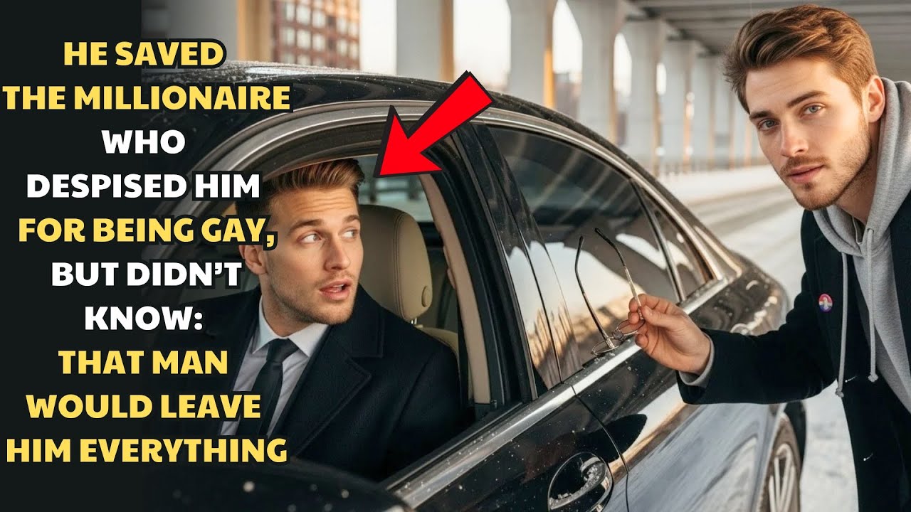 HE SAVED THE MILLIONAIRE WHO DESPISED HIM FOR BEING GAY — BUT DIDN’T KNOW THAT MAN WOULD LEAVE HIM