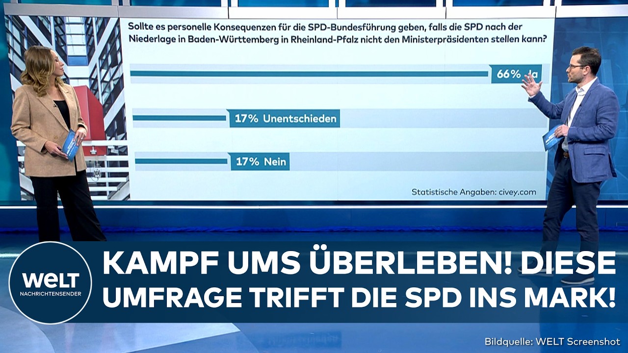DEUTSCHLAND: Verschwindet die SPD aus der Politik? &Auml;lteste Partei k&auml;mpft ums &Uuml;berleben