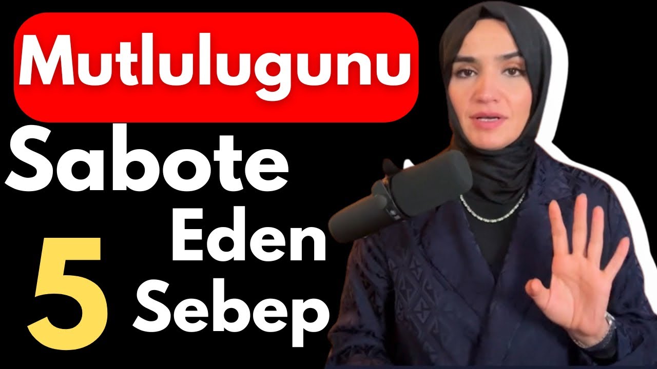 Mutsuz Olmanın Gizli Sebepleri!  Bunları kimse konuşmuyor…