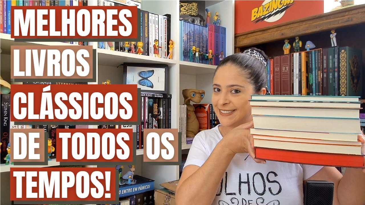 MELHORES LIVROS CLÁSSICOS DE TODOS OS TEMPOS!! DICAS DE LIVROS!