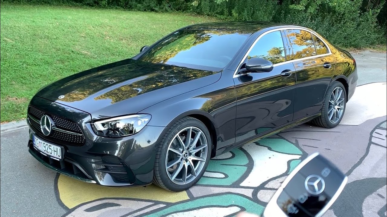Новый Mercedes E-CLASS 2021 (Facelift) - ПОЛНЫЙ ОБЗОР (экстерьер, интерьер, MBUX) AMG LINE