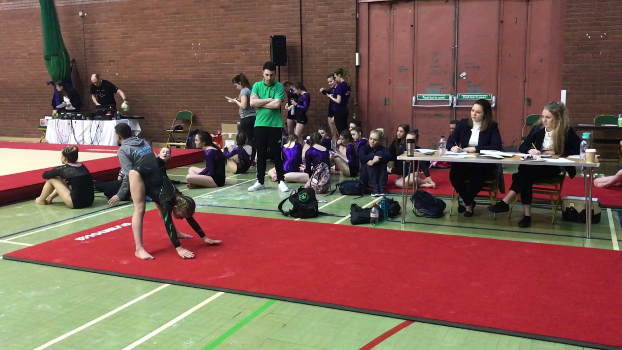 Grade 3 regional gymnastics range and conditioning routine
