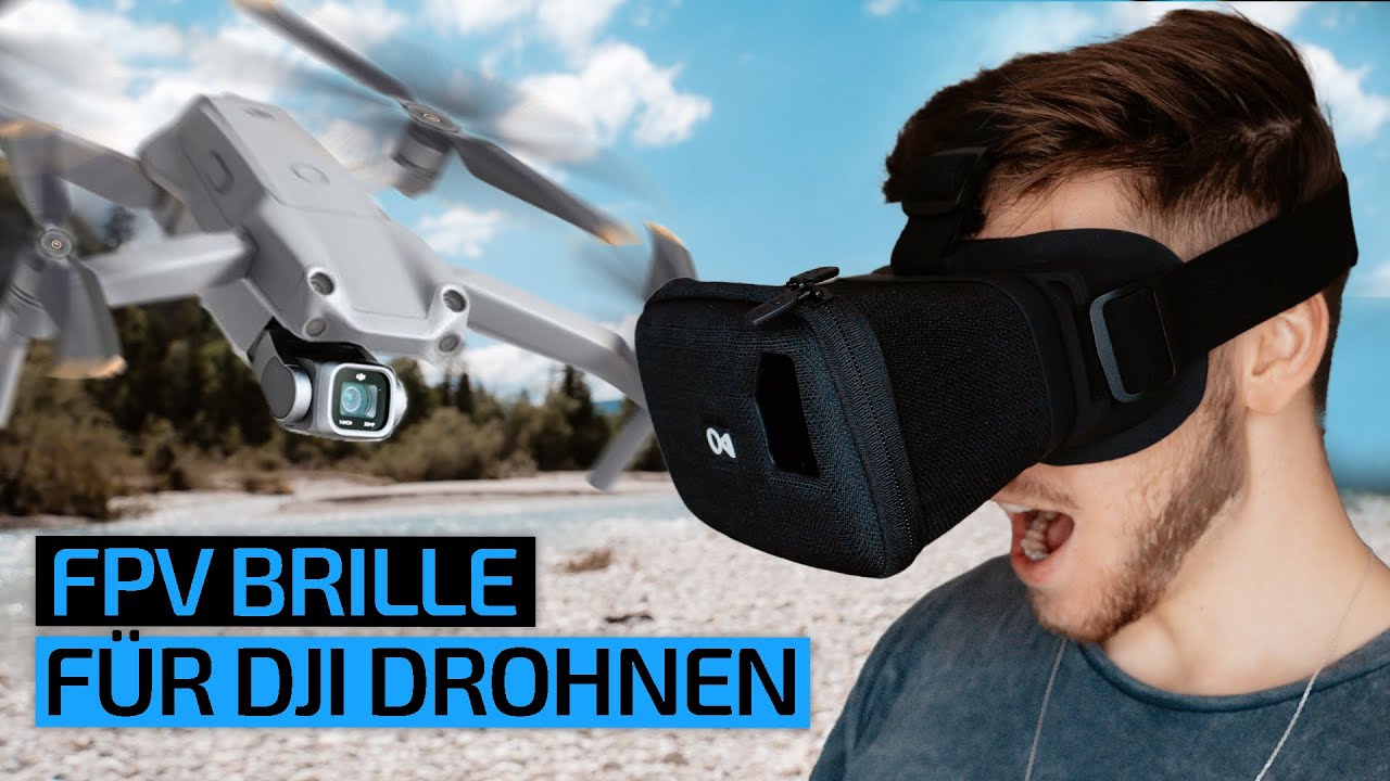 Die neue FPV BRILLE für NORMALE DROHNEN