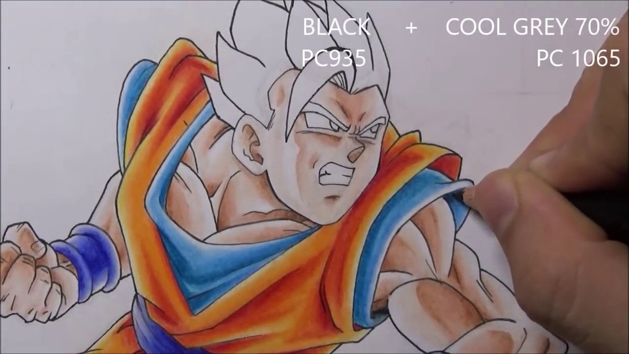 Como Dibujar a GOHAN Místico vs GOKU Ssj2 Part 1. Dragon Ball Super ep 90 How to Draw GOHAN VS GOKU