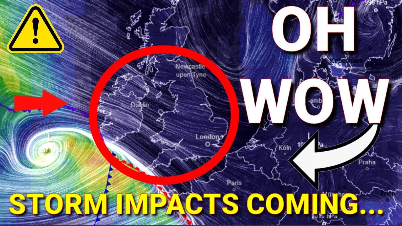 ⚠️Storm Impacts coming to Parts of UK & Europe… | UK Weather Forecast Today