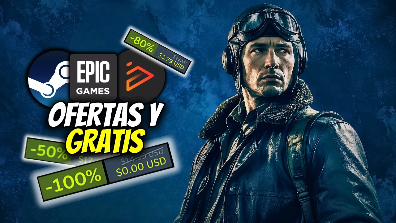 6 JUEGOS GRATIS DE STEAM Y EPIC GAMES + OFERTAS DE INSTANT GAMING Y PROXIMOS JUEGOS GRATIS STEAM