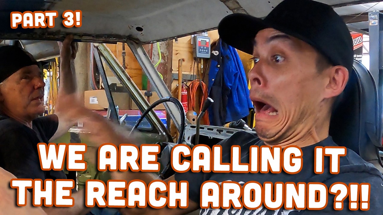 PROJECT FUNNY FARM: WE ALMOST CALLED IT THE REACH AROUND!!!