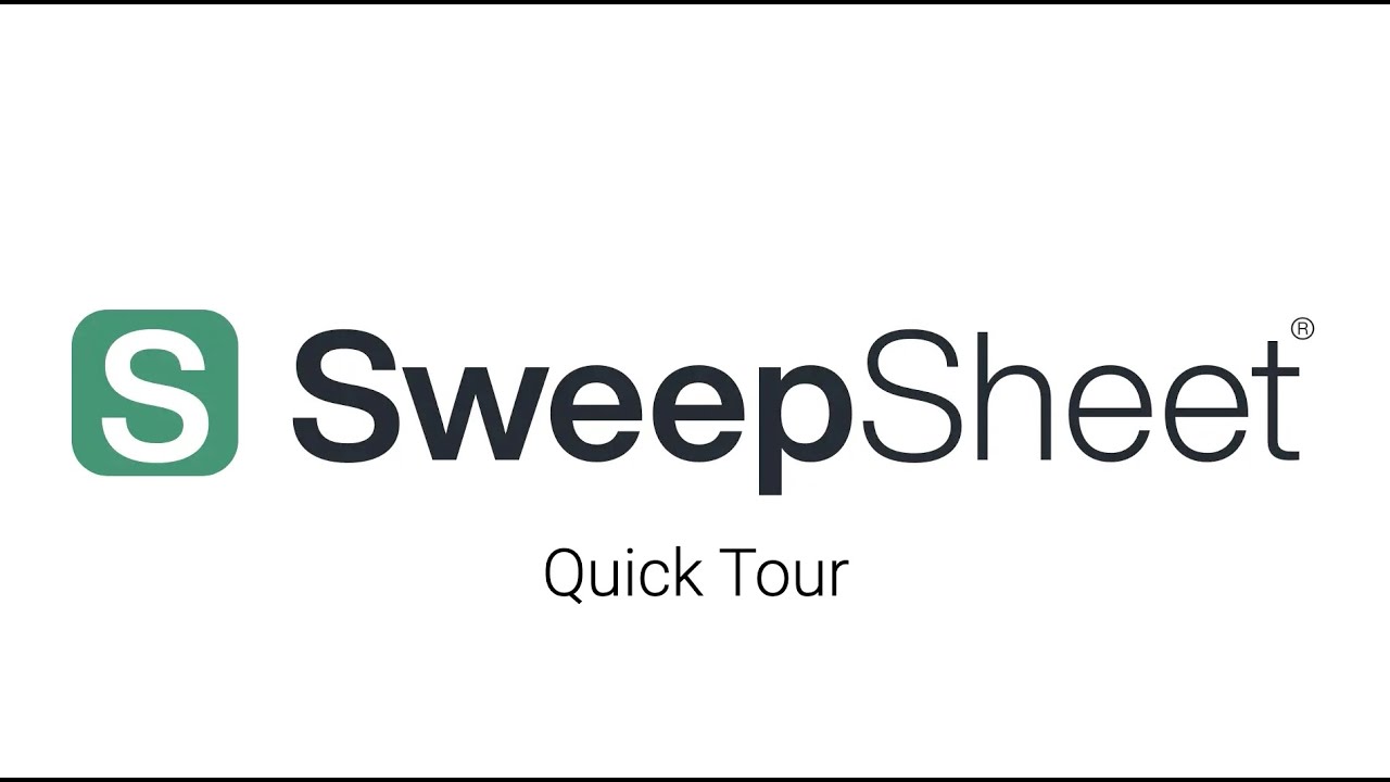 SweepSheet Welcome & Introduction Video