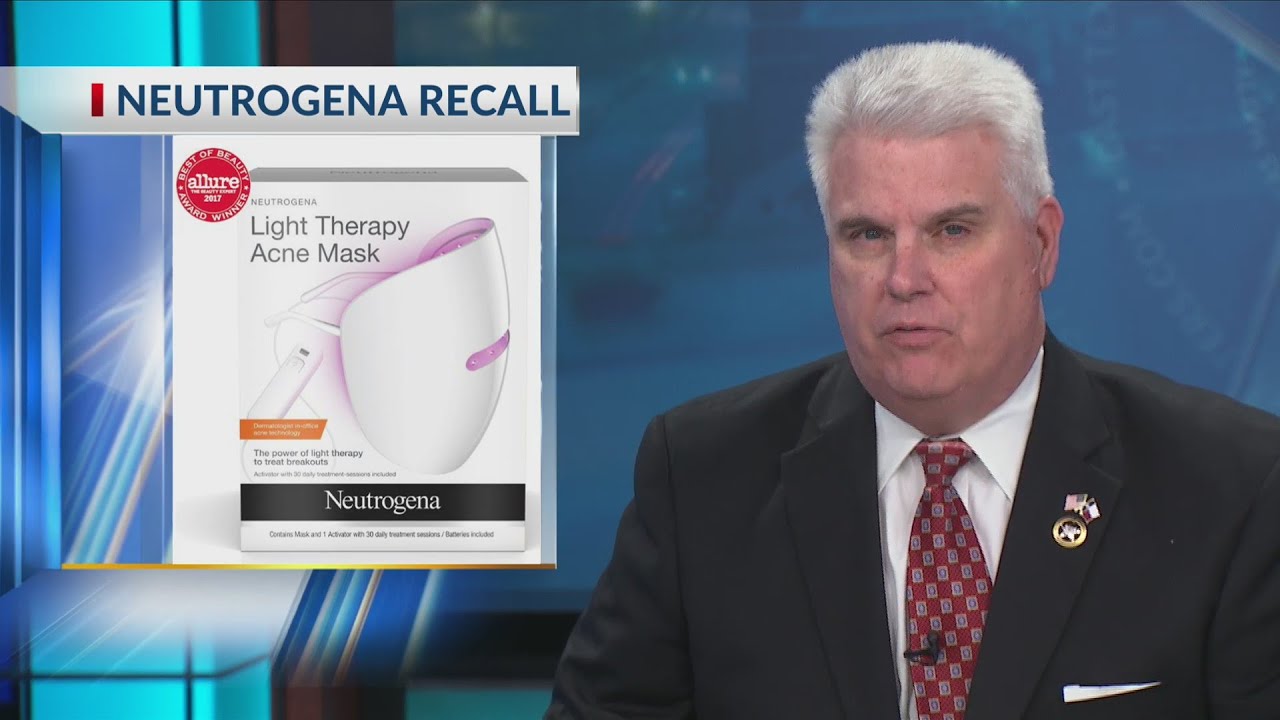 Neutrogena recalls light therapy masks for risk of eye damage