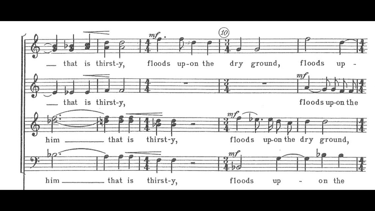 Knut Nystedt - Thus saith the Lord - (Hassler Énekegyüttes)