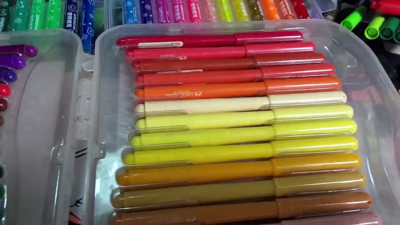 UNBOXING Y REVIEW DE PLUMONES FABER CASTELL 48 UNIDADES